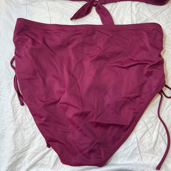 Allure By IMG Plus Size Two Piece Swimsuit Bikini 2XL 20/22 Beach Swim Summer - Picture 12 of 15